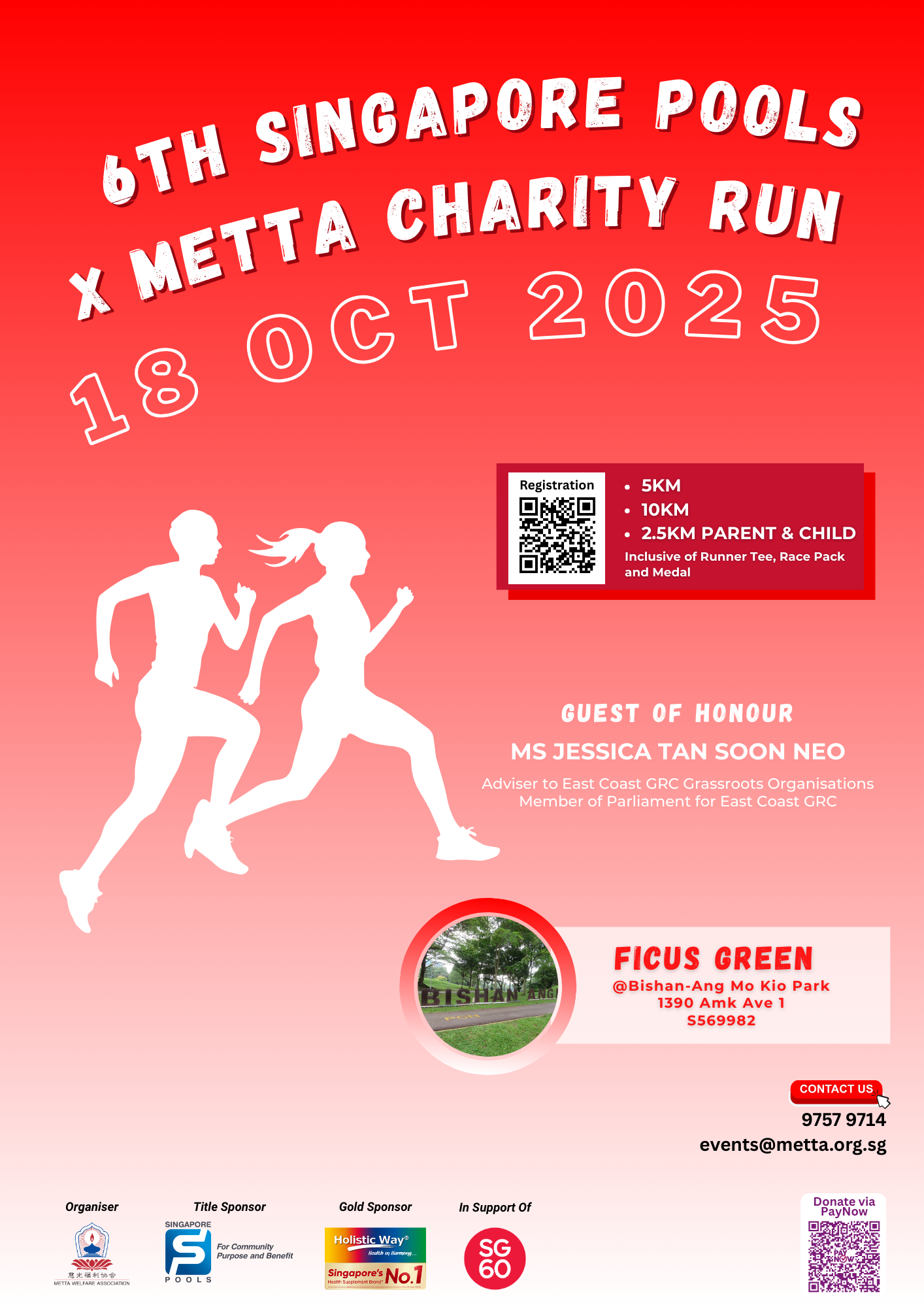 6th Singapore Pools x Metta Charity Run 2025
