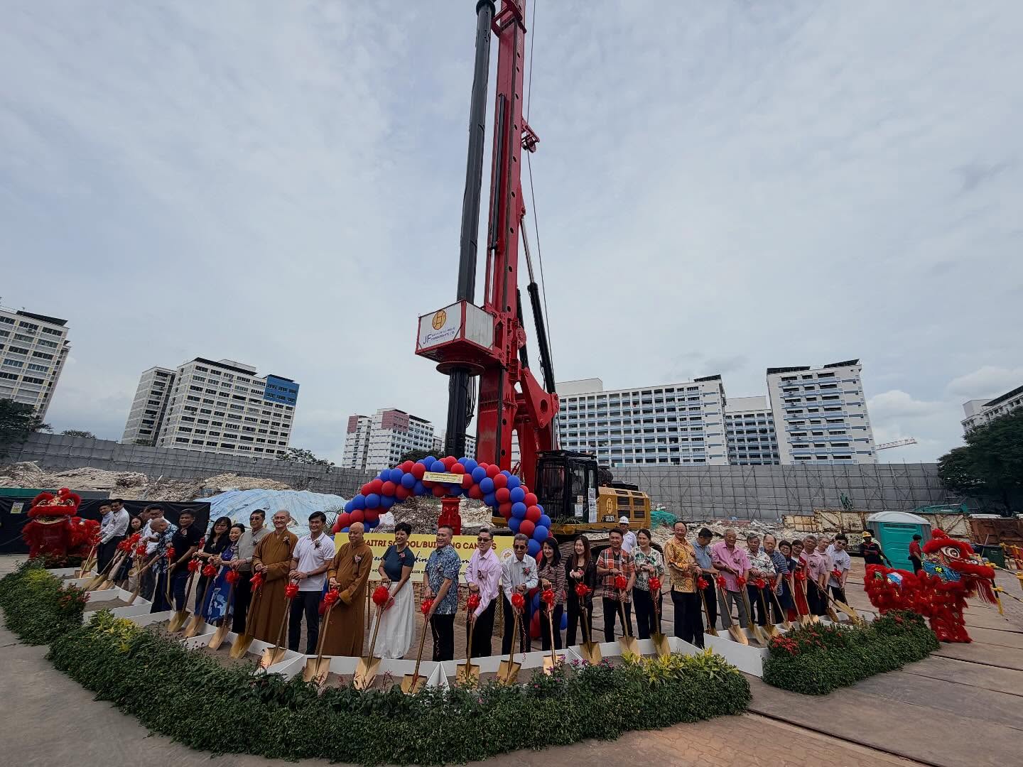 Maitri School/Building Campus Groundbreaking Ceremony